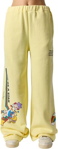 Samii Ryan Women's You're a Star Open Leg Sweats in Saudi Arabia
