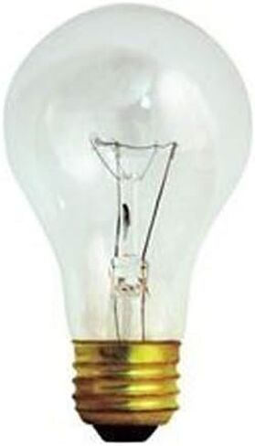 Osram Sylvania 12498 Sylvania Super Saver Incandescent Sign Lamp A21, 69W, 130V, Medium Brass, Clear, Traffic Signal, Plastic, 6.1" x 6.1" x 16.6" (Pack of 24) in Saudi Arabia