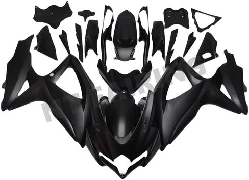 Plastic Glossy Black Bodywork Fairing Fit for Suzuki 2008 2009 2010 GSXR 600 750 Injection ABS New Aftermarket Bodyframe Kit Set 08 09 10 GSXR-600 GSXR-750 in Saudi Arabia