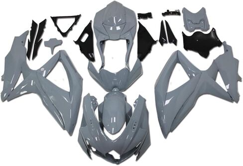 Plastic Glossy Black Bodywork Fairing Fit for Suzuki 2008 2009 2010 GSXR 600 750 Injection ABS New Aftermarket Bodyframe Kit Set 08 09 10 GSXR-600 GSXR-750 in Saudi Arabia