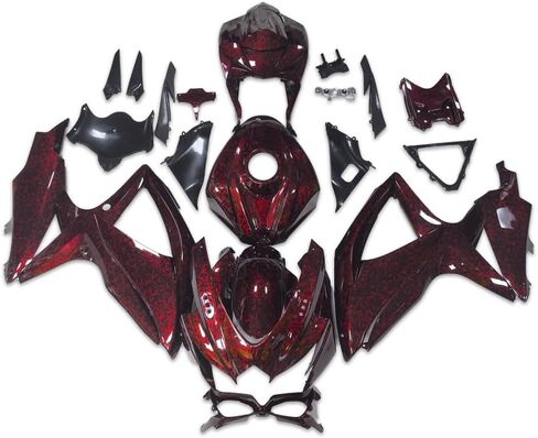 Plastic Glossy Black Bodywork Fairing Fit for Suzuki 2008 2009 2010 GSXR 600 750 Injection ABS New Aftermarket Bodyframe Kit Set 08 09 10 GSXR-600 GSXR-750 in Saudi Arabia