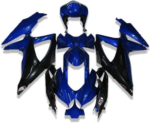 Plastic Glossy Black Bodywork Fairing Fit for Suzuki 2008 2009 2010 GSXR 600 750 Injection ABS New Aftermarket Bodyframe Kit Set 08 09 10 GSXR-600 GSXR-750 in Saudi Arabia