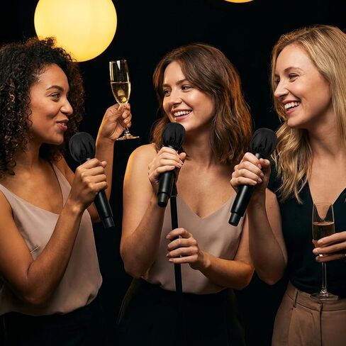 Foraineam 800 Pcs Microphone Cover Disposable Non-Woven Mic Covers Individually Wrapped Microphone Windscreen Protective Cap with Elastic Band for KTV, Karaoke, Recording Studio, News Interview in Kuwait