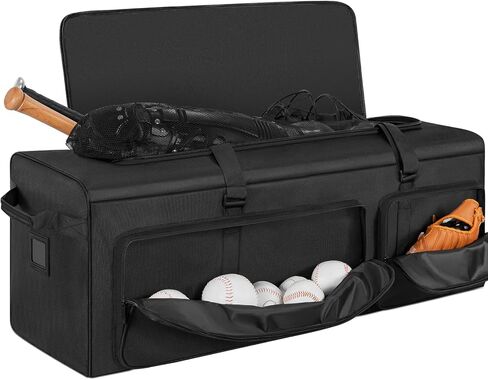 ANILD Baseball Duffle Equipment Bag, Extra Large Catchers Gear Duffle Bag, Gym Sports Equipment Duffle Bag, Perfect for Baseball & Fastpitch Softball in Kuwait