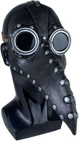 طائر Steampunk، شريط تعديل على شكل طائر الهالوين من اللاتكس عالي المرونة وناعم ومسامي للحفلات التنكرية in Saudi Arabia