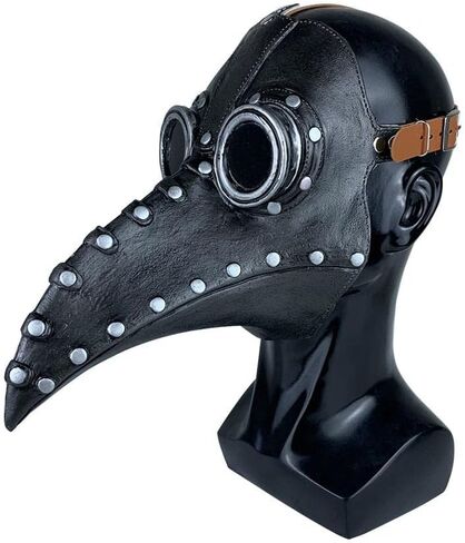 طائر Steampunk، شريط تعديل على شكل طائر الهالوين من اللاتكس عالي المرونة وناعم ومسامي للحفلات التنكرية in Saudi Arabia