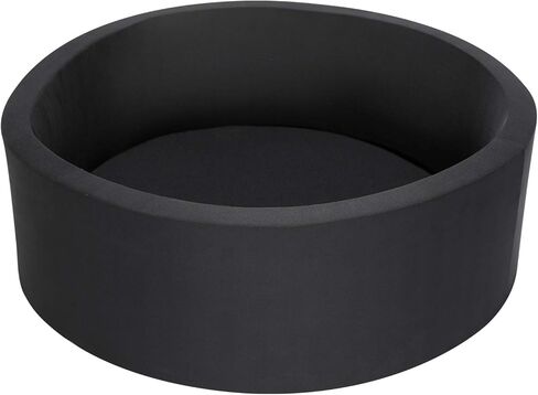 TRENDBOX Foam Ball Pit, 36" x 12" Indoor Outdoor Soft Round Ball Pool Playpen Ideal Gift Toy for Babies Kids and Toddler Children (No Balls) - Light Gray in Kuwait