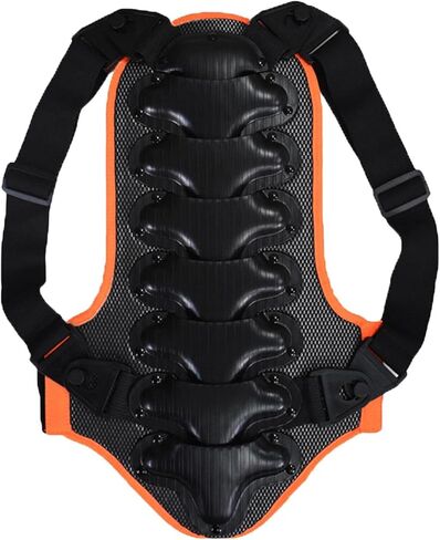 Generic Kids Back Protection Pad for Snowboarding and Riding , Black, S in Saudi Arabia
