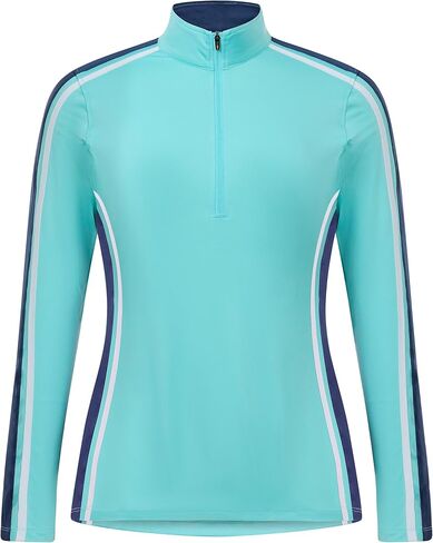 Kerrits Women's Agility Coolcore Long Sleeve Horse Riding Shirt – Cooling Equestrian Summer Top, UPF 30 Sun Protection in Saudi Arabia