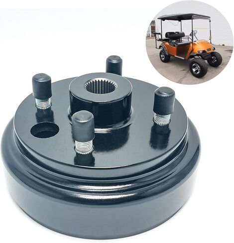 Golf Cart Brake Drums Kit with Brake Shoes & Springs Compatible with 1996-up EZGO TXT Electric, 38 PCS Rear Brake Repair Kit for Driver Side & Passenger Side, 19186G1P 70794G01 70795G01 27944G01 in Kuwait