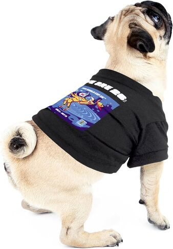 Littlearth Pet T-Shirt City Edition – Official FIFA 2026 Pet Apparel, 11 Host City Graphics, Black, XS–XL in Saudi Arabia