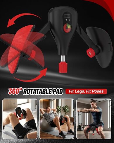 أجهزة تمرين قاع الحوض من كيجل بوزن 0-77 رطل، جهاز تدريب الفخذ الداخلي ومعدات تمرين مدرب الورك، جهاز تمرين كيجل لعضلات قاع الحوض للنساء والرجال in Kuwait