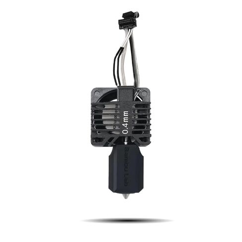 3D Printer extruder Kit,Bamboo Lab P1P, P1S Hotend Complete Kit for P1 Series, Full Assembly Hardened Steel Hot End with Fan, Thermistor, Ceramic Heater, 0.4mm Nozzle for Bambu Lab Accessories in Saudi Arabia