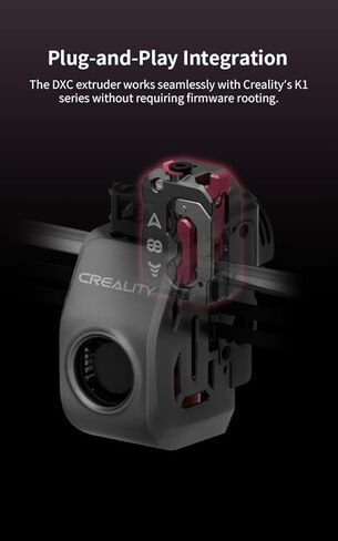 Creality x Phaetus DXC Extruder Helical Gears نظام محرك مزدوج تبريد مفتوح لـ Creality K1 SE/K1C/K1/K1 Max Smart Filament Break Detection Plug and Play ملحقات رأس الطارد للطابعة ثلاثية الأبعاد in Kuwait