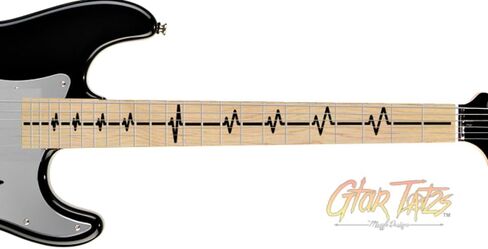 ملصق EKG مرصع حتى 24 فريت - عبوتان - أسود in Kuwait