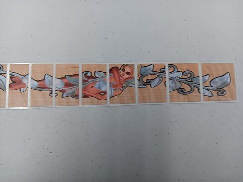 Pearl White - Sticker Decal Inlay Skinz -up to 24 Fret - Faux Flamed Maple Wood in Saudi Arabia