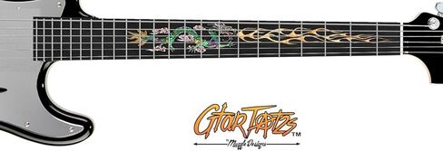 التنين الأخضر - ملصق لاصق مرصع بالجلد - يصل إلى 24 فريت - خشب الأبنوس الصناعي in Kuwait