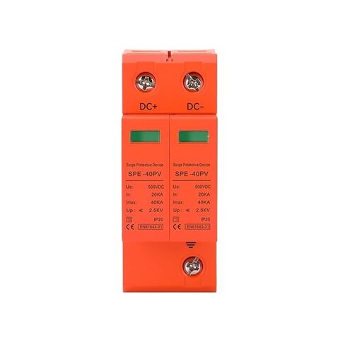 2P 3P 4P 40KA T2 DC SPD Surge Protector 400V 600V 800V 1000V 1200V Protection Protective Low-Voltage Arrester Device(3,500V) in Saudi Arabia
