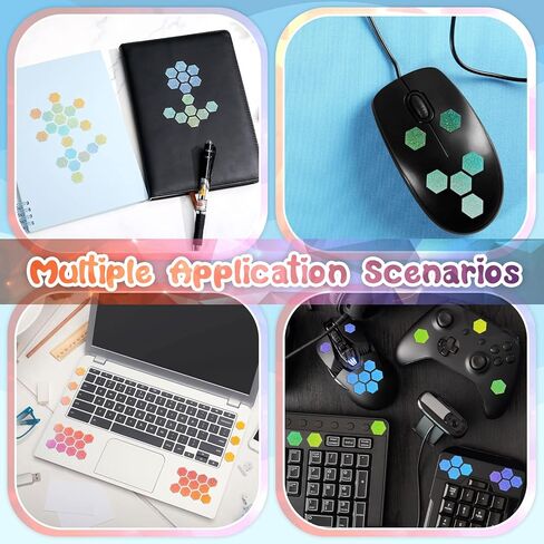 Gersoniel 18 Pieces Anxiety Sensory Stickers Textured Strips Anti Stress Tactile Rough Sensory Strips Adhesives Anxiety Relief for Adults Desk(Fresh Style) in Kuwait