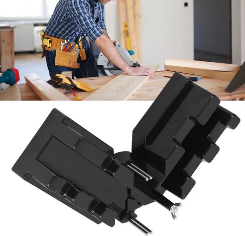 generic Mitre Measuring Cutting Tool 2-in-1 with Angle Measurement & Guide, Accurate Sawing Portable Mitre Cutting Tool, Accurate 85°-180° Range for Pipes, Baseboards & Carpentry in Kuwait