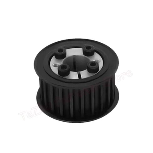 20T 22T HTD8M Timing Pulley with Keyless Bushing Bore 8-20mm 20 22 Teeth Wheel for Width 25mm 30mm Belt 1Pcs(Bore 16mm,20 Teeth,27mm) in Saudi Arabia