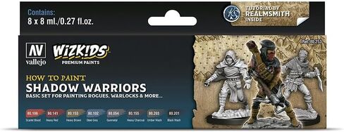 Vallejo AV Wizkids Set - Shadow warriors in Kuwait