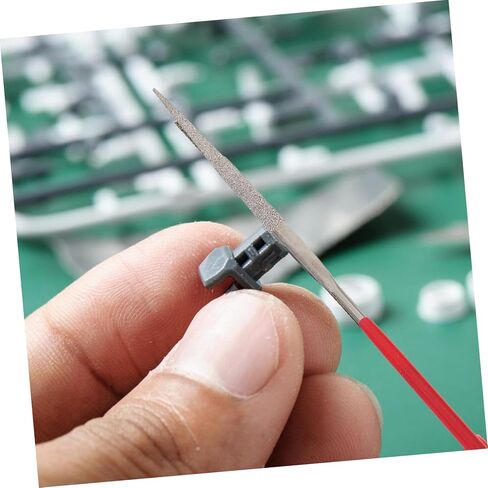 POPETPOP 10pcs Diamond Needle File Shaping Steel Files Comfortable Grip for Precise Work Delicate Materials for Woodworking and Crafting in Saudi Arabia