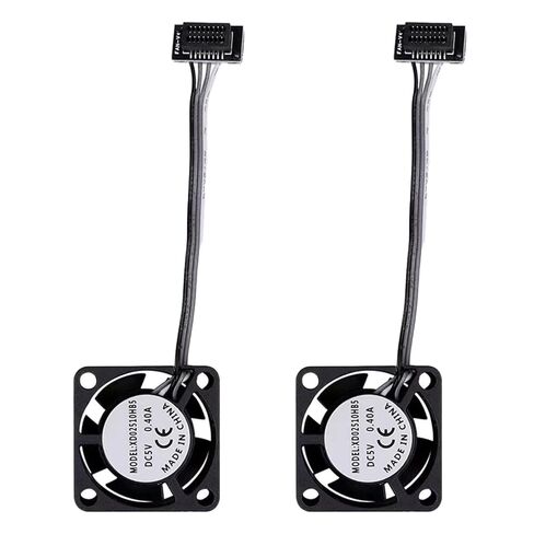 A1/A1 Mini Extruder Hotend مروحة تبريد 2510 لمختبر Bambu A1 Mini، طابعة ثلاثية الأبعاد DC 5V 25x25x10mm مع محمل كروي مزدوج 2W 0.4A، مروحة تبريد مع خط كابل 18000 ± 10% دورة في الدقيقة صامتة in Kuwait