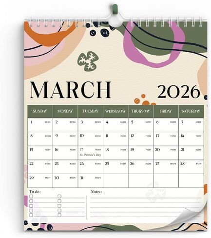 2025 Wall Calendar - Jan 2025 - Dec 2025, Birth Month Flowers Calendar 2025, Dates Notes To-do List Organizing, Your Home School Or Decor in Saudi Arabia