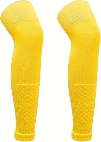 COUVER Leg Compression Sleeves for Unisex Men and Women, Long Knee Sleeve & Calf Leg Sleeve - Footless Leg Support for Sports in Saudi Arabia