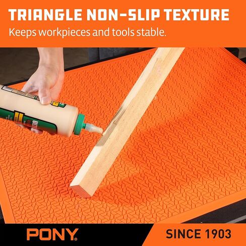 PONY Silicone Glue Mat, 28" x 23", Non-Stick, Heat-Resistant, Anti-Slip Pad for Resin, Epoxy, DIY, Crafts, Woodworking, Garage & Workshop in Saudi Arabia
