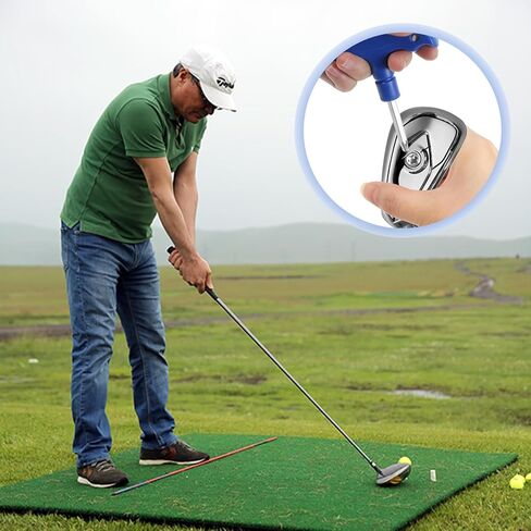 2 Pcs Golf Driver Tool,Driver Tool,Golf Torque Wrench,Driver Adjustment Tool,Golf Wrench,Golf Torque Club Wrench Tools,Stainless Steel Driver Tool For Club Shaft Adapter,Easy To Carry in Kuwait