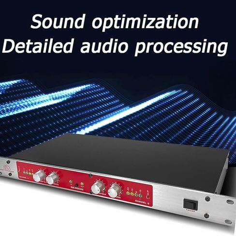 معالج صوت احترافي، معالج صوتي تلقائي مع مثير الصوت، تردد ثلاثي/جهير، قناة مزدوجة لضبط مستوى الصوت، للكاريوكي المنزلي، أداء المسرح in Kuwait