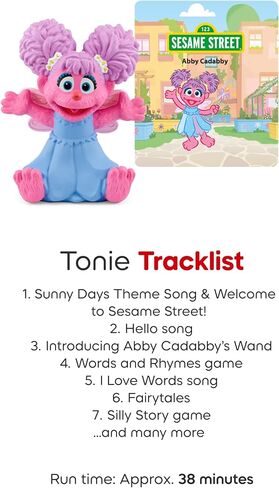 Tonies Abby Cadabby Audio Toy Figurine from Sesame Street in Kuwait