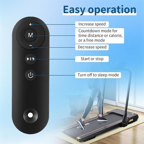 وسادة المشي البديلة للتحكم عن بعد المتوافقة مع Lichico AD-4000 Plus، DK-38AB-1، DK-38AB-2، UT-38AB ترقية عالمية لجهاز المشي الصغير المنزلي وملحقات وسادة المشي in Kuwait
