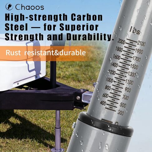 2100lbs Trailer Tongue Weight Scale for Safe Towing，Rust Resistant& Durable Weight Scale，Portable Towing Safety Tool Accessories Kit for RV，Trucks, Travel Trailers，Cargo & Boat in Kuwait