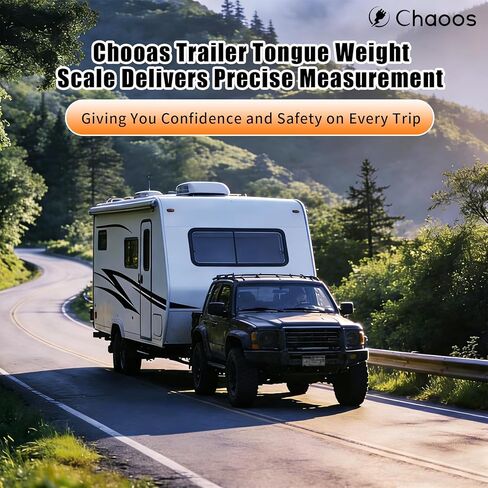 2100lbs Trailer Tongue Weight Scale for Safe Towing，Rust Resistant& Durable Weight Scale，Portable Towing Safety Tool Accessories Kit for RV，Trucks, Travel Trailers，Cargo & Boat in Kuwait