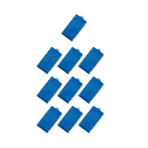 قفص نقل ملكة النحل 20 قطعة من أقفاص ملكة النحل، إسكان آمن، قفص متحرك للنحل، معدات تربية النحل، صندوق نقل، صناديق تربية لمربي النحل (أزرق) in Kuwait