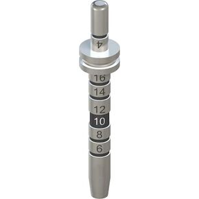 Straumann Compatible Dental Implants Instruments Depth Gauge, with Distal Indicator,d2.2/2.8mm, Length 27.0mm in Kuwait