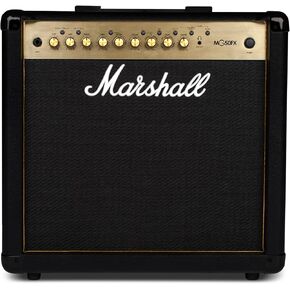 مجموعة مارشال أمبير M-MG50GFX-U 50W 1x12 باللون الذهبي مع FX in Kuwait