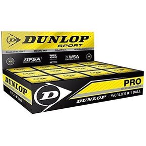 DUNLOP 1x Squash Balls Pro doubleyellow in Kuwait