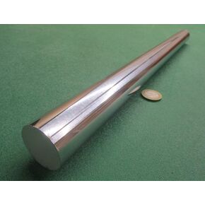 Chrome Plated 1045 Carbon Steel Shaft 1.25" Diameter x 18" Long 1 pc in Kuwait