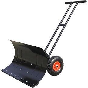 ELEFOCUS 2-عجلة معاول الثلج انتهازي الإطارات الهوائية اليد المحراث اليد دفع المحمولة سنوبلوو أداة إزالة الثلج في الهواء الطلق (10043) in Kuwait