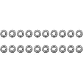 Shaft Lock Collar 8mm Inner Diameter Carbon Steel Screw Lock Ring Set of Mechanical Secure Fit and Rust Resistant Design in Kuwait