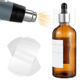 400 قطعة من غلاف الانكماش للزجاجات والجرار وأختام الانكماش الحراري الشفافة وأشرطة لف سهلة الاستخدام لأغطية أنابيب اختبار قطرات الزيت العطرية والمزيد من أغطية زجاجات أنبوب الاختبار in Kuwait