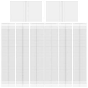 600 قطعة من سدادات الزجاجات، أشرطة منكمش مقاس 45 × 30 مم للزجاجات، غلاف قابل للانكماش واضح للعبث من مادة PVC مع خطوط مزدوجة للتمزق، لزجاجات قطارة الزيوت العطرية (3/4-1 بوصة) in Kuwait