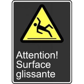 لافتة أمان تنبيه زلقة، Mfr: FRMCSA620XL-A in Kuwait