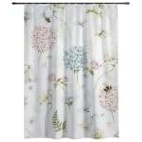 الكوبية نمط دش الستار لطيف مع السنانير، الصيف ستارة دش مقاومة للماء أنيقة، قابل للغسل النسيج عطلة الستائر خمر لحوض الاستحمام خمر ديكور الحمام 72x72 بوصة in Kuwait