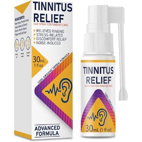 NightBreaker Tinnitus Relief Spray - 30ml, Natural Herbal Relief for Ringing Ears, Effective Treatment for Tinnitus to Reduce Ear Noise & Improve Hearing in Kuwait