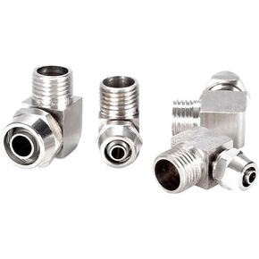 10 قطعة PL سريعة الربط النحاس الكوع موصل لهوائي 1/8 1/4 3/8 1/2 بوصة خرطوم هواء ملحق 4 6 8 10 12 مللي متر (KPL6-01) in Kuwait